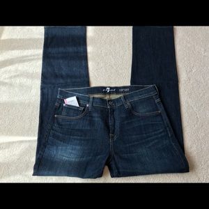 NWT 7 for All Mankind Carsen Jeans 34
